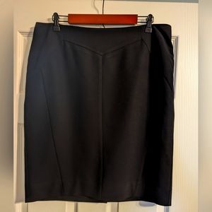 Plus size black Worthington A line skirt size 14
